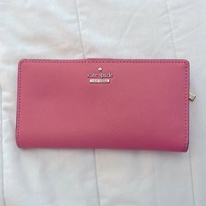 Pink Kate spade wallet